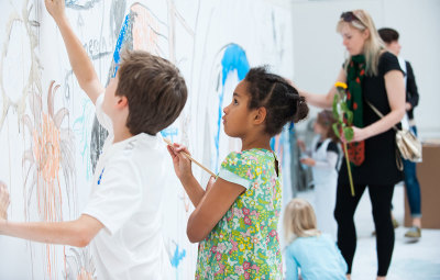 The Big Draw workshop in the RA Learning Studio