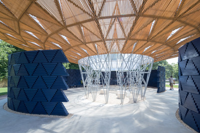 Serpentine Pavilion 2017, designed by Francis Kéré