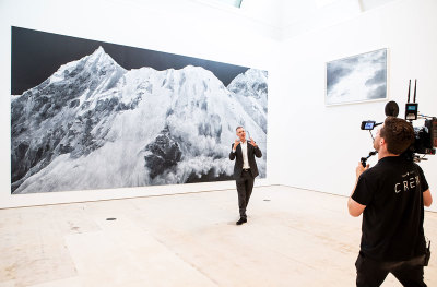 Tim Marlow gives a live video tour of the new RA on 12 May 2018, featuring Tacita Dean's exhibition LANDSCAPE