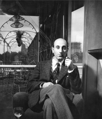 Leonard Manasseh RA at his ‘51 Bar, on the South Bank, London