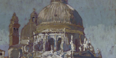 Walter Sickert RA, Santa Maria della Salute, Venice (detail)