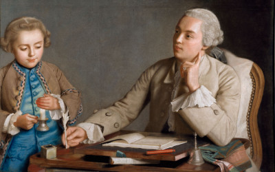 Jean-Etienne Liotard, L’ecriture