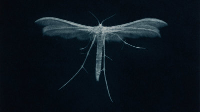 Sarah Gillespie, White Plume Moth (detail