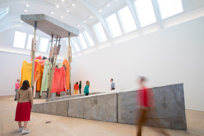 View of the exhibition, Phyllida Barlow RA cul-de-sac