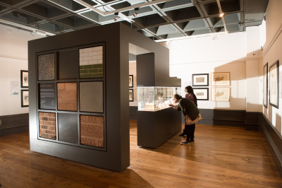 Installation view of Charles Rennie Mackintosh at the Hunterian Museum