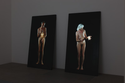 Bill Viola, Man Searching for Immortality/Woman Searching for Eternity