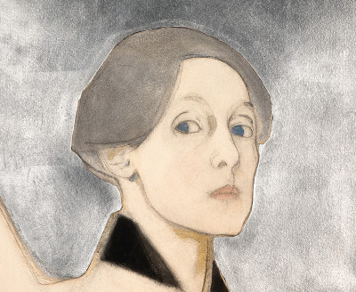 Helene Schjerfbeck, Self-portrait, a Study (detail)