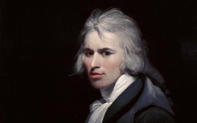 Richard Westall RA, Self portrait (detail)