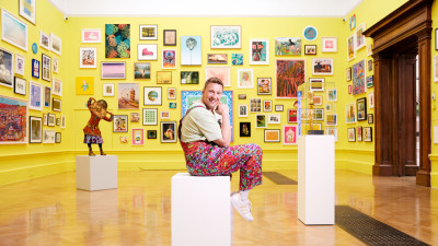 Joe Lycett at the Summer Exhibition 2022