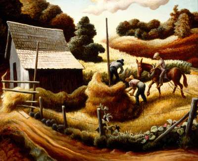 Thomas Hart Benton, Haystack