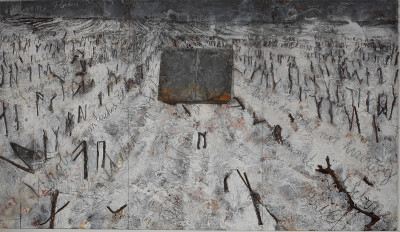 Anselm Kiefer, Black Flakes (Schwarze Flocken)