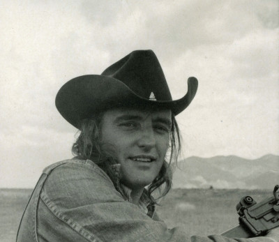 Dennis Hopper photographed in Taos, New Mexico, 1972.