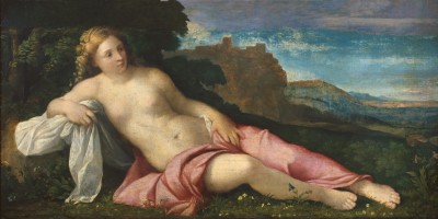 Palma Vecchio, Venus in a Landscape