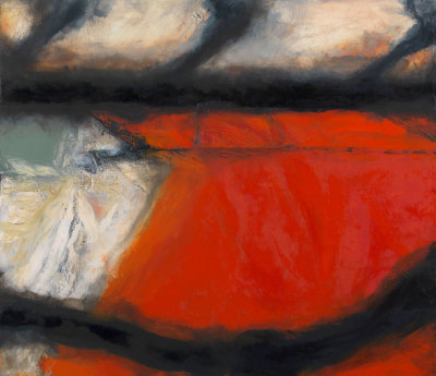 Hughie O'Donoghue RA, Winter Field - Ploughed Earth