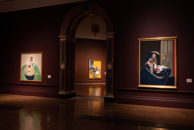 Installation view of the ‘Francis Bacon: Man and Beast’ exhibition at the Royal Academy of Arts, London (29 January – 17 April 2022)