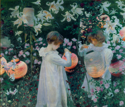 John Singer Sargent RA, Carnation, Lily, Lily, Rose (detail)