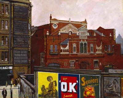 Ruskin Spear RA, The Old Lyric Theatre, Hammersmith, 1943