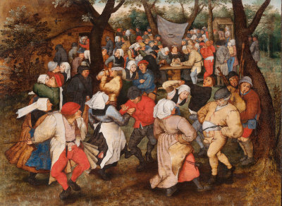 Pieter Brueghel the Younger , Wedding Dance in the Open Air