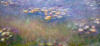 Claude Monet , Water Lilies (detail)