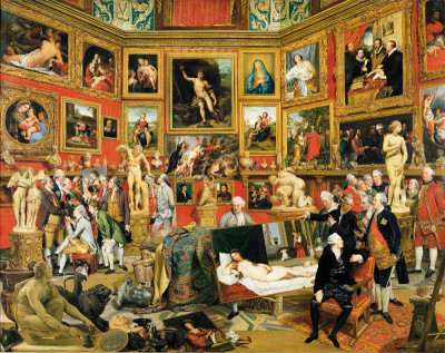 Johan Zoffany, The Tribuna of the Uffizi