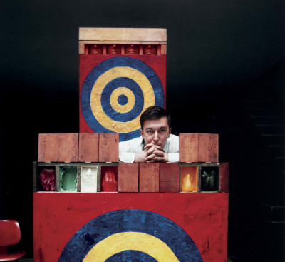 Jasper Johns photographed by Dan Budnik