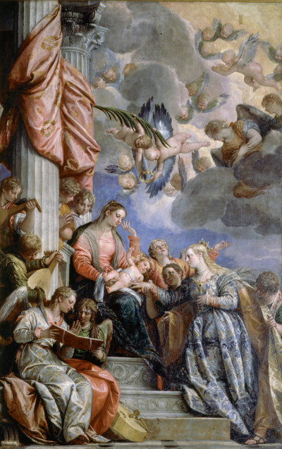 Paolo Veronese, The mystic Marriage of St Catherine