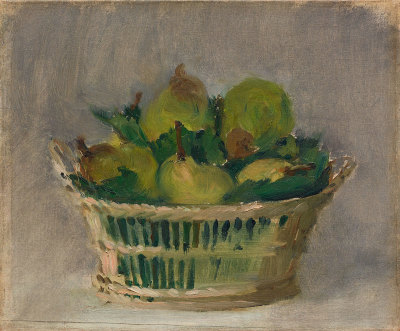 Édouard Manet,, Basket of Pears (detail)