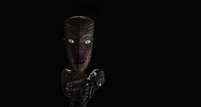 Attributed To Patoromu Tamatea, Whakapakoko ("Madonna and Child")