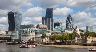 View of the City of London