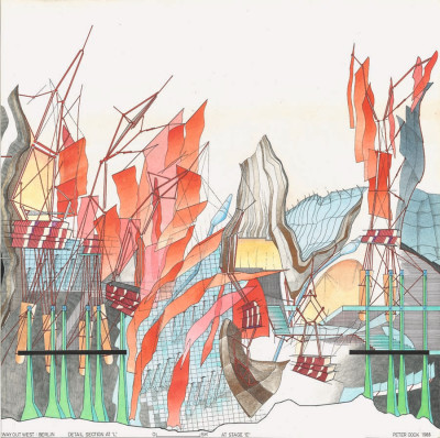 Way Out West Berlin (Detail Section at L at Stage E)