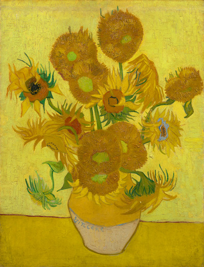 Vincent van Gogh, Sunflowers. Arles.