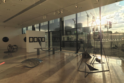 Installation view of 'Bryan Kneale: Five Decades' at Pangolin London