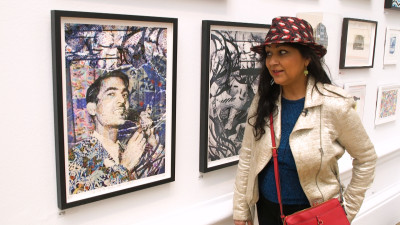 Chila Burman at the Summer Exhibition
