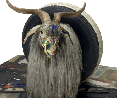 Robert Rauschenberg, Monogram (detail)
