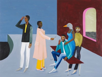 Lubaina Himid, Le Rodeur: Exchange