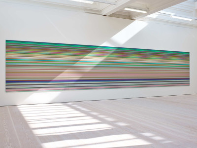 Installation view of Gerhard Richter at Marian Goodman