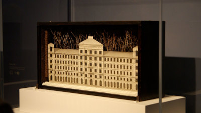 Video screenshot showing 'Palace' by Joseph Cornell