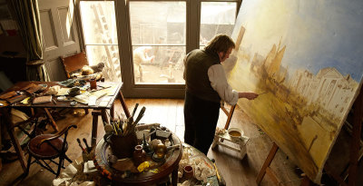 Film still from 'Mr Turner'