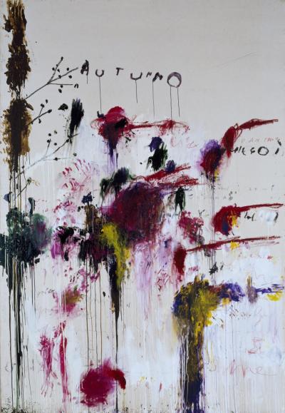 Cy Twombly, Quattro Stagioni: Autunno, from Quattro Stagioni (A Painting in Four Parts)