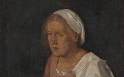 Giorgione, La Vecchia (detail)
