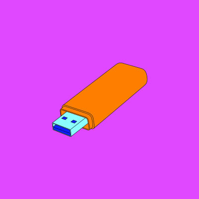 Michael Craig-Martin RA, Objects of our Time – Memory Stick