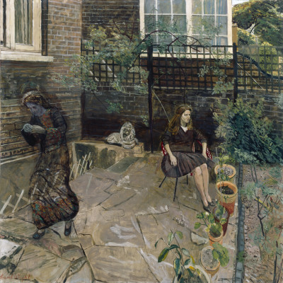 Carel Weight RA , The Departing Angel