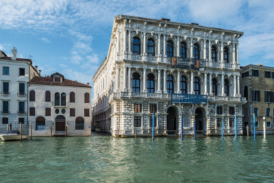 Palazzo Ca’ Pesaro, where David Hockney RA’s exhibition goes on display