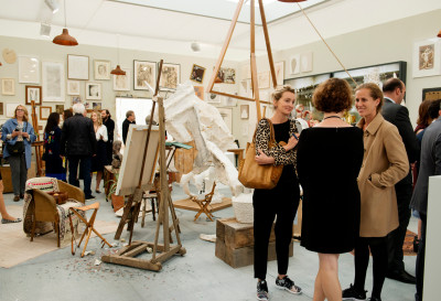 Hauser & Wirth stand at Frieze London