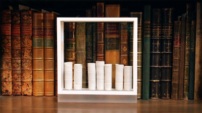 Ceramic work by Edmund de Waal in the RA Library