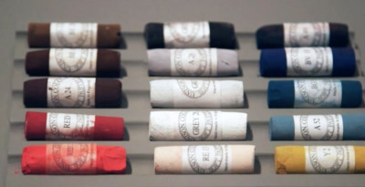 Liotard's pastels in display in the Galleries
