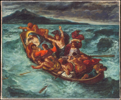 Eugène Delacroix, Christ on the Sea of Galilee