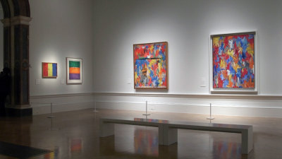 Installation image of Jasper Johns: ‘Something Resembling Truth’ at the Royal Academy of Arts, London