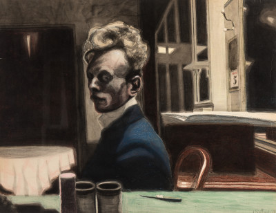 Léon Spilliaert, Self-portrait, 3 November