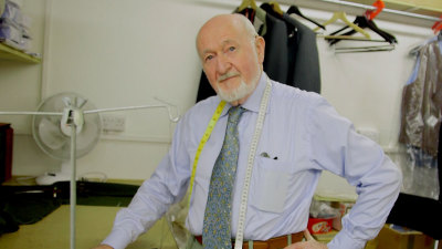 Savile Row tailor Bryan Manning